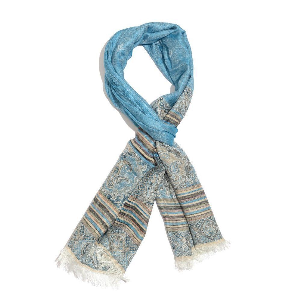 J Francis Modal Scarf with Fringes